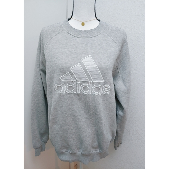 adidas oversized crew neck sweatshirt
